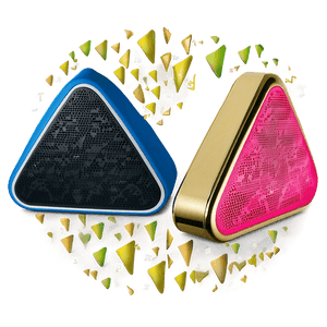 Triangle Bluetooth Speaker PNG rvk PNG with transparent background