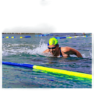 Triathlon Swimming Segment PNG 7 PNG image with transparent background