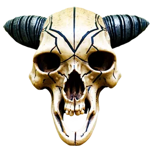 Tribal Animal Skull Tattoo Png Lox PNG Image