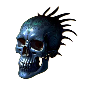 Tribal Black Skull Png Fwv PNG Image