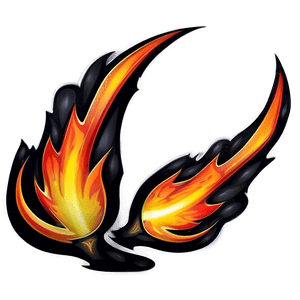 Tribal Flames Design PNG 45 PNG