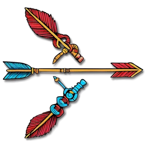 Tribal Hand Drawn Arrow Png Mlr89 PNG Image