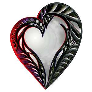Tribal Heart Tattoo Design PNG fhu6 PNG