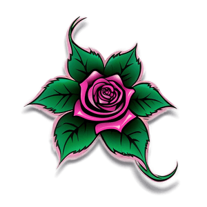 Tribal Rose Tattoo Outline PNG cwb PNG image with transparent background