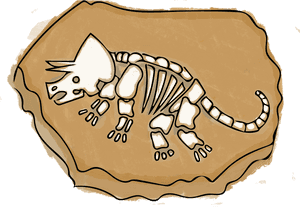 Fossil Clipart Horse Skeleton - Companion Dog, HD Png Download PNG with transparent background
