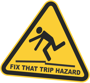 Trip Hazards , Png Download - Do Not Litter Sign Yellow, Transparent Png PNG