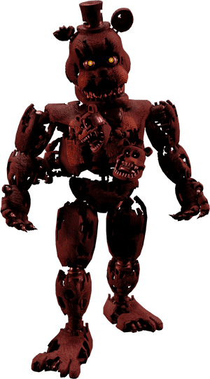 Triple A Fazbear Wiki - Fnaf Vr Nightmare Freddy, HD Png Download PNG image with transparent background