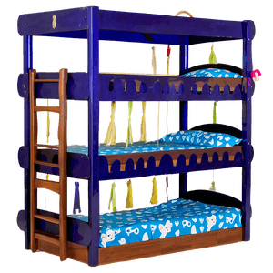 Triple Bunk Bed PNG 06132024 PNG