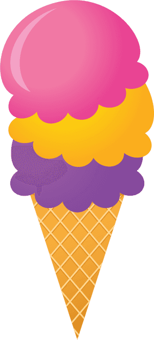 Hd Waffle Cone Clipart - Clip Art Ice Cream Cone, HD Png Download PNG image with transparent background