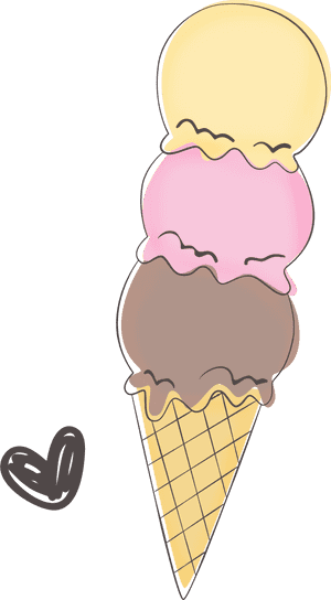 1 2 - Ice Cream Cone, HD Png Download PNG image with transparent background
