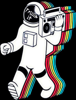 #trippy #trill #astronaut - Astronaut Sticker Png, Transparent Png PNG image with transparent background