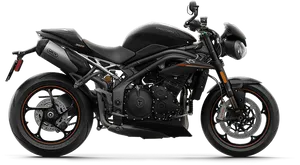 Triumph Speed Triple Motorcycle PNG Image