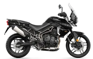 Triumph Tiger Adventure Motorcycle PNG Image