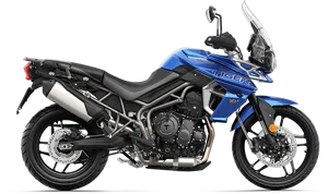 Triumph Tiger X R Motorcycle PNG Image