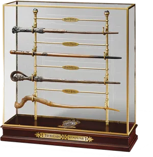 Triwizard Champions Wand Collection PNG Image