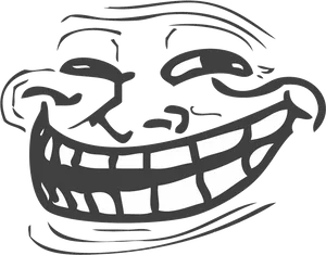 Trollface Meme Icon PNG Image