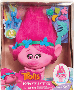 Trolls Poppy Style Station, HD Png Download PNG image with transparent background