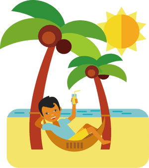 Beach Vacation Png - Vacation Clipart, Transparent Png PNG image with transparent background