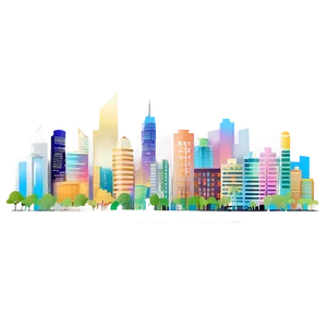 Tropical City Skyline Png 44 PNG Image