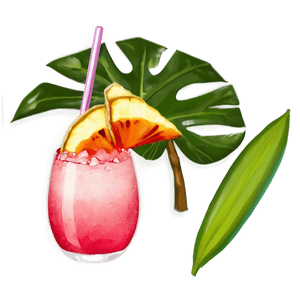 Tropical Cocktail Collection PNG 05242024 PNG