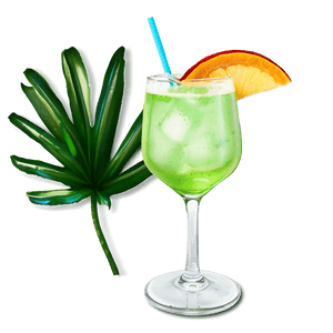 Tropical Cocktail Collection PNG nur PNG