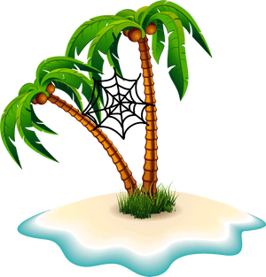 Palm Trees Clip Art Portable Network Graphics Transparency - Transparent Background Palm Tree Clipart, HD Png Download PNG image with transparent background
