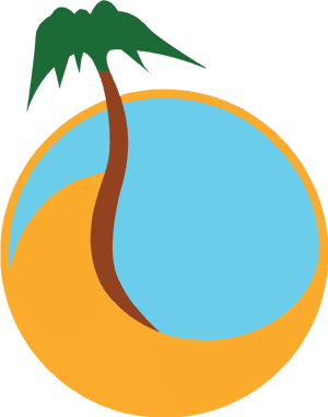 Tropical Oasis Icon PNG image with transparent background