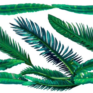 Tropical Palm Leaves PNG 44 PNG image with transparent background