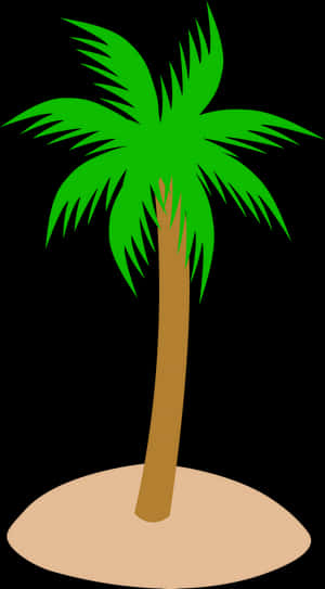 Transparent Palmtree Png - Cartoon Palm Tree No Background, Png Download PNG image with transparent background
