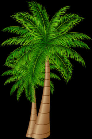 Palm Tree Clipart Transparent Png - Island With Palm Tree Clipart, Png Download PNG image with transparent background