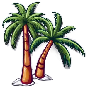 Tropical Palm Tree Icon Png Maw14 PNG Image