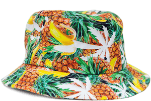 Banana Pineapple Bucket Hat, HD Png Download PNG image with transparent background