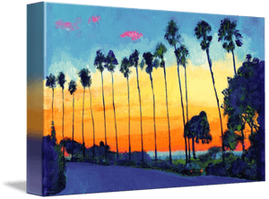 Drawing Sunset Village - Loving Words Of Wisdom Card PNG image with transparent background