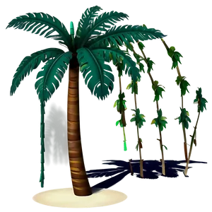 Tropical Tree Shadow Png Csq PNG Image