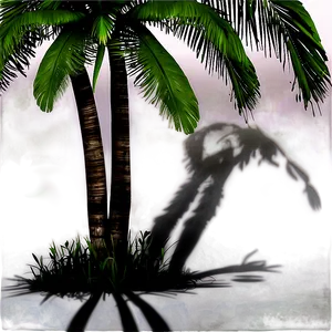 Tropical Tree Shadow Png Otg PNG Image