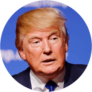Trump In A Circle, HD Png Download PNG image with transparent background