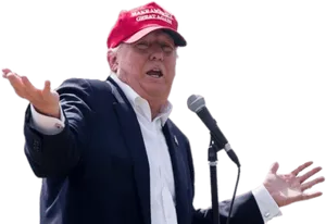 Trump Speakingat Event PNG Image