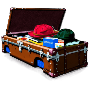 Trunk for College PNG hpy PNG image with transparent background