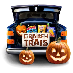 Trunk Or Treat Poster Png 71 PNG Image