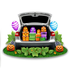 Trunk Or Treat Setup Png Uif4 PNG Image