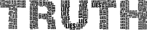 Truth N Lies Black Clip Arts - Truth Clip Art, HD Png Download PNG
