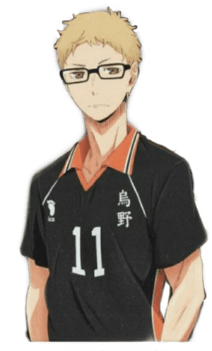 #tsukishima #tsukishimakei #haikyuu #11 #volleyball - Tsukishima Kei, HD Png Download PNG image with transparent background