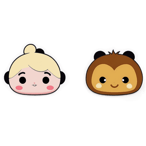 Tsum Tsum Coloring Pages PNG lss60 PNG