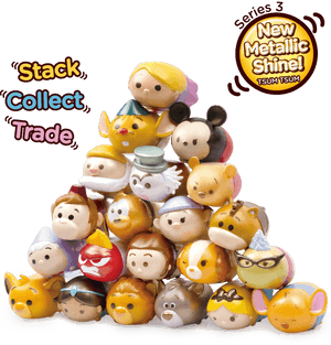 Metallic Squishies - Disney Tsum Tsum Zuru, HD Png Download PNG image with transparent background