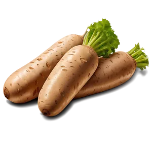 Tuber Vegetable Clipart Png 05252024 PNG Image