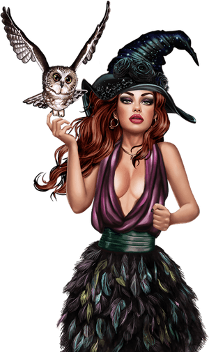 Tubes 3d Artist Alehandra Vanhek - Sexy Witches 3d Art, HD Png Download PNG image with transparent background