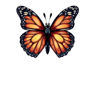 Tumblr Butterfly Clipart PNG 06112024 PNG image with transparent background