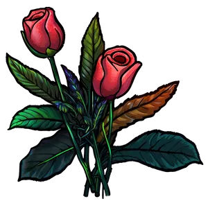 Tumblr Flowers Art Png 06112024 PNG Image