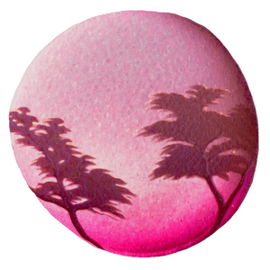 Tumblr Pink Sunset PNG 06112024 PNG image with transparent background