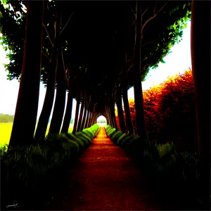 Tunnel Of Trees Png Lgx PNG Image